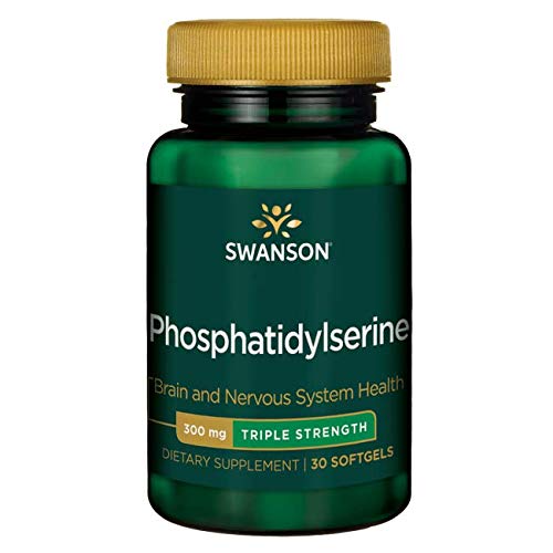 Swanson Triple-Strength Phosphatidylserine 300 Milligrams 30 Sgels