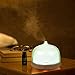 Ominihome Essential Oil Diffuser 7 Colors 200ml Cool Mist Aroma Humidifier- Wood Grain, Back-to-School