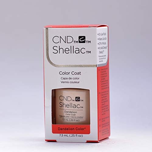 Hot New Color C N D Shellac UV LED Gel Nail Polish (Dandelion)