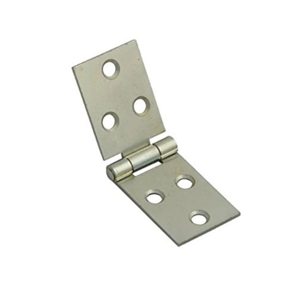 Merriway BH03846 (2 Pcs) Backflap Hinge, Self Colour, 32 mm (1.1/4 inch) - Pack of 2 Pieces, Grey