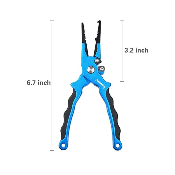 MadBite-Fishing-Pliers-Saltwater-Hook-Remover-Plier-Carbide-Braid-Cutter-Split-Ring-Tool-Lighted-Fishing-Pliers-Aluminum-Alloy-Multi-Colors