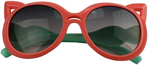 eonkoo Bendable Cat Kids Polarized Sunglasses Age 2-10 Yr Gift