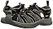 KEEN Women's Whisper Closed Toe Sport Sandals, Black/Neutral Gray, 9.5