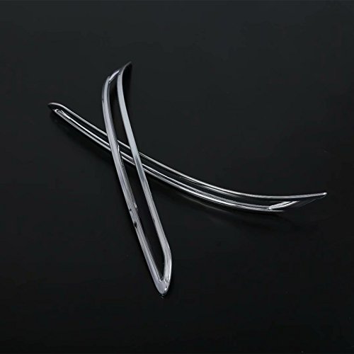 For Honda Accord 2018 2019 ABS Chrome Rear Back Fog Lamp Light Cover Trim 2PCS Exterior Trim Car Styling Accessories - Thumbnail 4