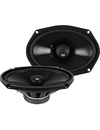 NVX® 2 Vías altavoces coaxiales coche [N Series] con seda Tweeters de Cúpula, Conjunto de 2