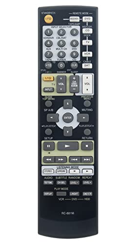 RC-681M Replace Remote Control fit for Onkyo Home