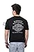 Harley-Davidson Mens No Escape Flaming B&S Banner Black Short Sleeve T-Shirt - 2X