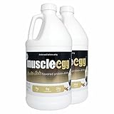 MuscleEgg Chocolate Mocha Liquid Egg Whites Protein - 2 Half-gallons