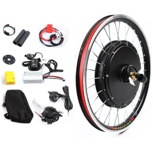YIYIBYUS 20" Electric Bike Conversion Kit 1000W 48V Front Wheel Bicycle