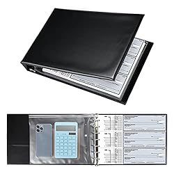7 Ring Business Check Book Binder, 600 Checks