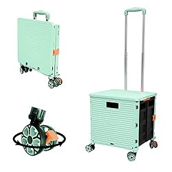 Foldable Utility Cart Folding Portable Rolling