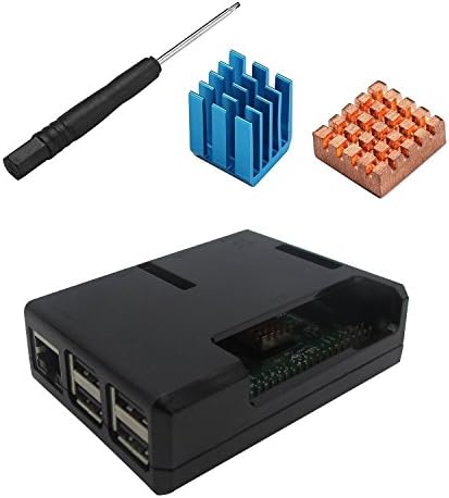 Case for Raspberry Pi 2 Model B Raspberry Pi 3 Model B (Black)