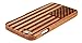 SunSmart Unique Handmade Genuine Natural Wood Wooden Hard bamboo Case Cover for iPhone 6 plus 5.5'' (rosewood-the stars and stripes)