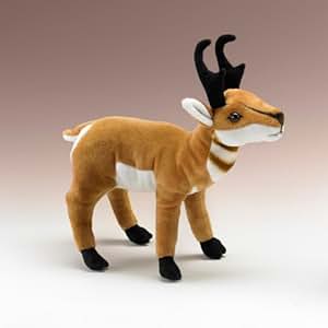 Amazon.com: Pronghorn Antelope Stuffed Animal Plush Toy 10.5" L: Toys