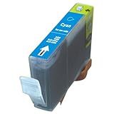 4-Pack CYAN Compatible Ink w/ Chip for Canon CLI-221 Compatible with: Canon Pixma ip3600, ip4600, iP4700, MP560, MP620, MP640, MX860, MX870, MP980, MX990.