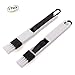 2-in-1 Multipurpose Detachable Window Door Track Groove Corner Keyboard Slot Cleaning Brush with Dustpan