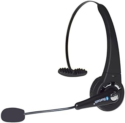 Paperperflower Truck Driver Headset with Boom Microphone,Wireless Over the Head Ear Headphone Provide Built and Noise Cancellation for iphone 5/5s/6/6s,Samsung Galaxy s3/s4/s5 Smartphone