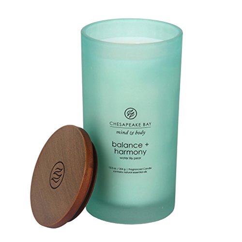 Chesapeake Bay Candle Mind & Body Collection Large Jar Scented Candle, Balance + Harmony Home & Kitchen, Home Décor, Candles & Holders, Candles, Jar Candles