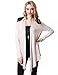 J.TOMSON Womens Draped Open Front Cardigan