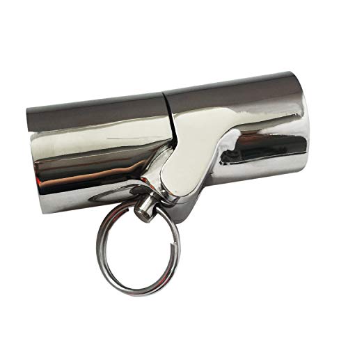 NRC&XRC 316SS Marine Grade Boat Handrail Fitting -Boat Pipe Connector,Folding Swivel Coupling Tube Joint Connector for 1" (25MM) O.D.Tube/Pipe