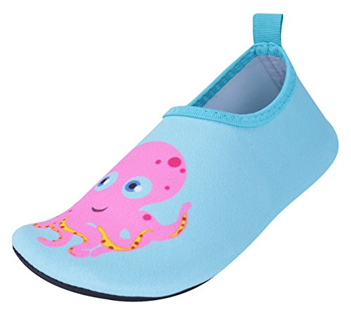 Vivay Toddler Kids Water Shoes Quick Drying Swim Beach Shoes Aqua Socks for Boys & Girls …