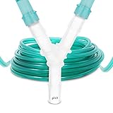 Pivit Oxygen Tubing Y-Connector | Fits 3/16in and 1/4in ID Tubing | Barbed Ends For Secure Leak-Free Connections | Connects 2 Oxygen Sources For Higher Flows | Mobility Without Pulling On Your Cannula