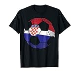 Croatia Soccer Ball Flag Jersey Shirt - Croatian Football