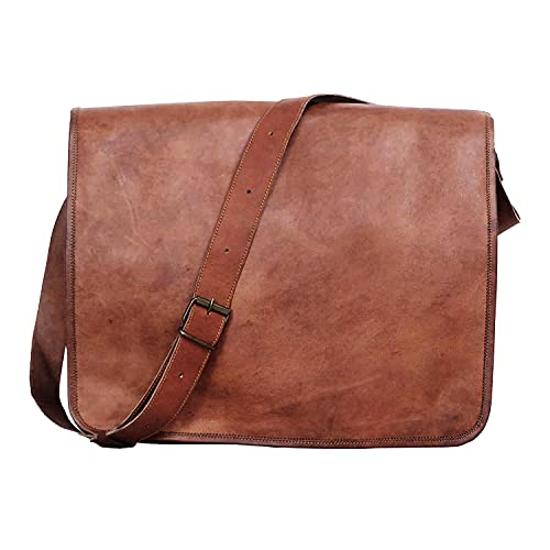 leather computer satchel