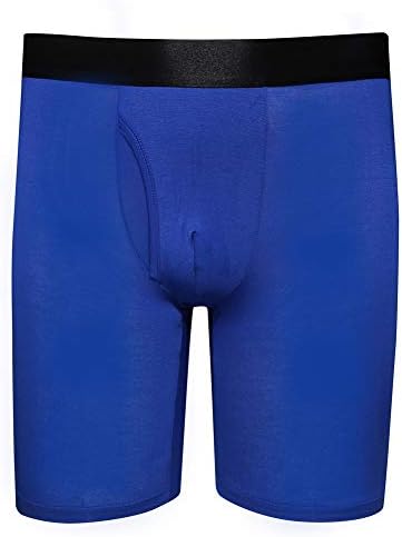 Men's Modal Underwear Long Leg Boxer Brief