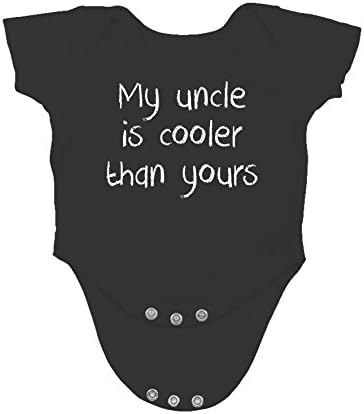 My Uncle is Cooler Than Yours - Funny Gift for Nephew Niece - Infant Creeper, One-Piece Baby Bodysuit