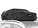 FabSelection Car Roof Bag Rooftop Cargo Carrier 30 Cubic Feet Water-Resistance Soft Cargo Bag Works on Vehicles with Side Rails, Cross Bars or No Rack Made with 600 D Oxford Cloth for Travel - Large