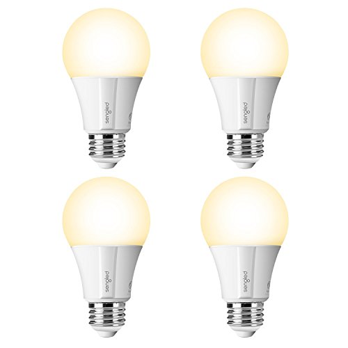 Element Classic by Sengled - 4 Pack - A19 60W Equiv. Soft White (2700K) Smart LED Bulb, Zigbee, Works with Amazon Echo Plus & SmartThings, Hub Required for Amazon Alexa & Google Assistant