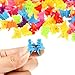 200 Pieces Mini Butterfly Hair Clip Assorted Hair Clip Claw Colored Flower Hair Claw Accessory for Women and Girls, 8 Colors (Style Set 1)