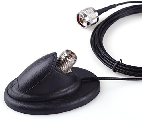hiLISS Magnetic Mount Antenna base dia 6M Coaxial Cable for Mobile Radio Car Raio Vehicle Radio Antenna