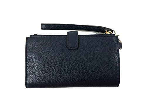 Michael Kors Jet Set Travel double Zip Wristlet (Navy Blue) - Thumbnail 2