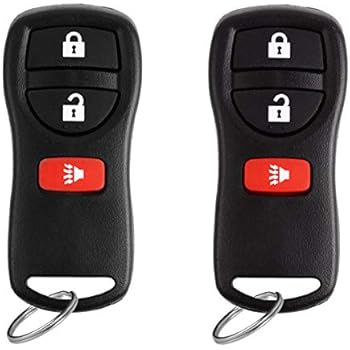 YITAMOTOR 2 Key Fob Compatible for Nissan Frontier Armada Murano Quest Titan NV Pathfinder Xterra Versa Car Keyless Entry Remote Replacement for KBRASTU15