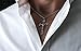 Heartland Men's Crucifix Pendant Antique Silver Accents Cross Bar Edges + Best Quality USA Made