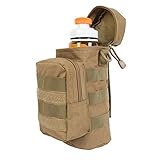 Balight Tatical Molle Water Bottle Pouch for Outdoor Camping Hiking Hunting Molle Attachments