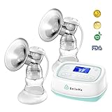BelleMa Effective Pro Double Electric Breast Pump (Mom's Choice Award Winner), with IDC (Independent Dual Control)
