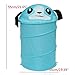 KINGSO Carton Kid Foldable Pop-Up Laundry Hamper Storage Basket Blue