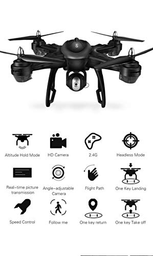 WSJ LH-X38G Dual-GPS-2,4-GHz Hubschrauber-Drohne mit FPV 1080P HD-Kamera Wi-Fi-Steuerungsentfernung 500 m Brushless… – Bild 6