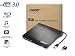 OSGEAR USB 3.0 TYPE C Slim External 6x Blu-Ray BD CD DVD RW ROM 3D Writer Burner Drive Windows MAC Laptop Desktop PC Tray Loading Portable Enclosure Housing Box Case Copy Duplicate Clone Disc Support primary