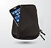 Mogix Electronics Cord Case - Hard EVA Shell Weatherproof - Best for Small Accessories Like Power Banks, Cords, Phone, USB, Memory Cards + Hard Drive Bag & Passport Wallet