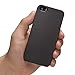 iPhone SE Case, iPhone 5s Case, Thinnest Cover Premium Ultra Thin Light Slim Minimal Anti-Scratch Protective - for Apple iPhone 5 / 5s / SE | totallee The Scarf (Black)