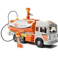 Daesung Toys Melody Oil Tank Tanker Truck Car Vehicle with Mini Figure Toy