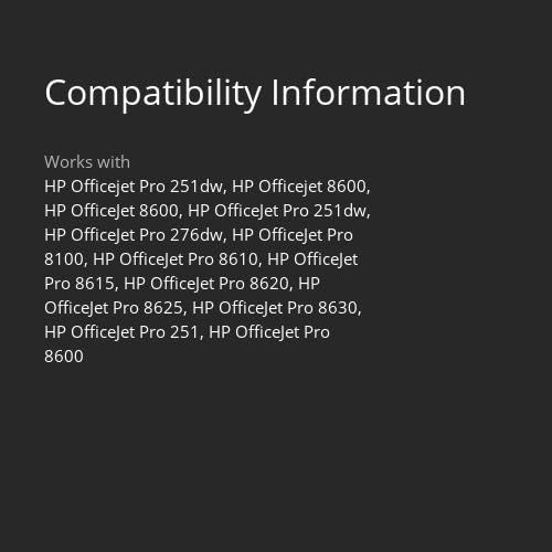 HP 951 Cyan, Magenta, Yellow Ink Cartridges for HP Printers (3 Pack) | Works with OfficeJet 8600, OfficeJet Pro 251dw, 276dw, 8100, 8610, 8620, 8630 | Eligible for Instant Ink | CR314FN