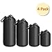 Led Video Light, SAMTIAN 4 Pack Light Pouches for DSLR led Video Light(Canon, Nikon, Sony, Olympus, Panasonic, etc)
