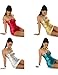 Adatinger Women PU Leather Sexy Evening Tube Top Mini Night Gown Club Dress
