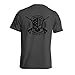 Dion Wear Men's One Nation Under God T-Shirt (M, Charcoal)
