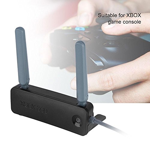 WiFi Adapter, VBESTLIFE 2.4GHz 5GHz USB Wireless Network WiFi Dongle Connector with Dual Band Antenna for Xbox 360 Game Console - Thumbnail 2